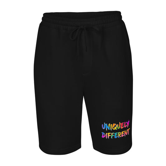 Uniquely Different Men's Fleece shorts