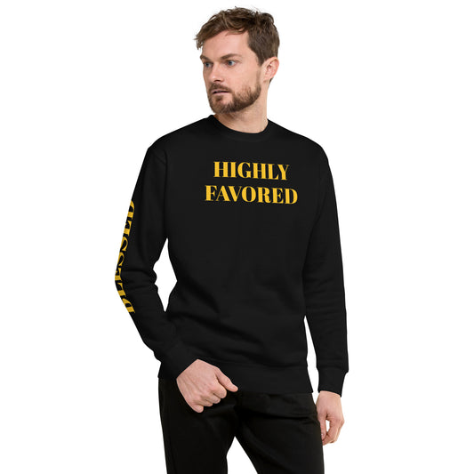 Highly Favored Unisex Premium Sweatshirt