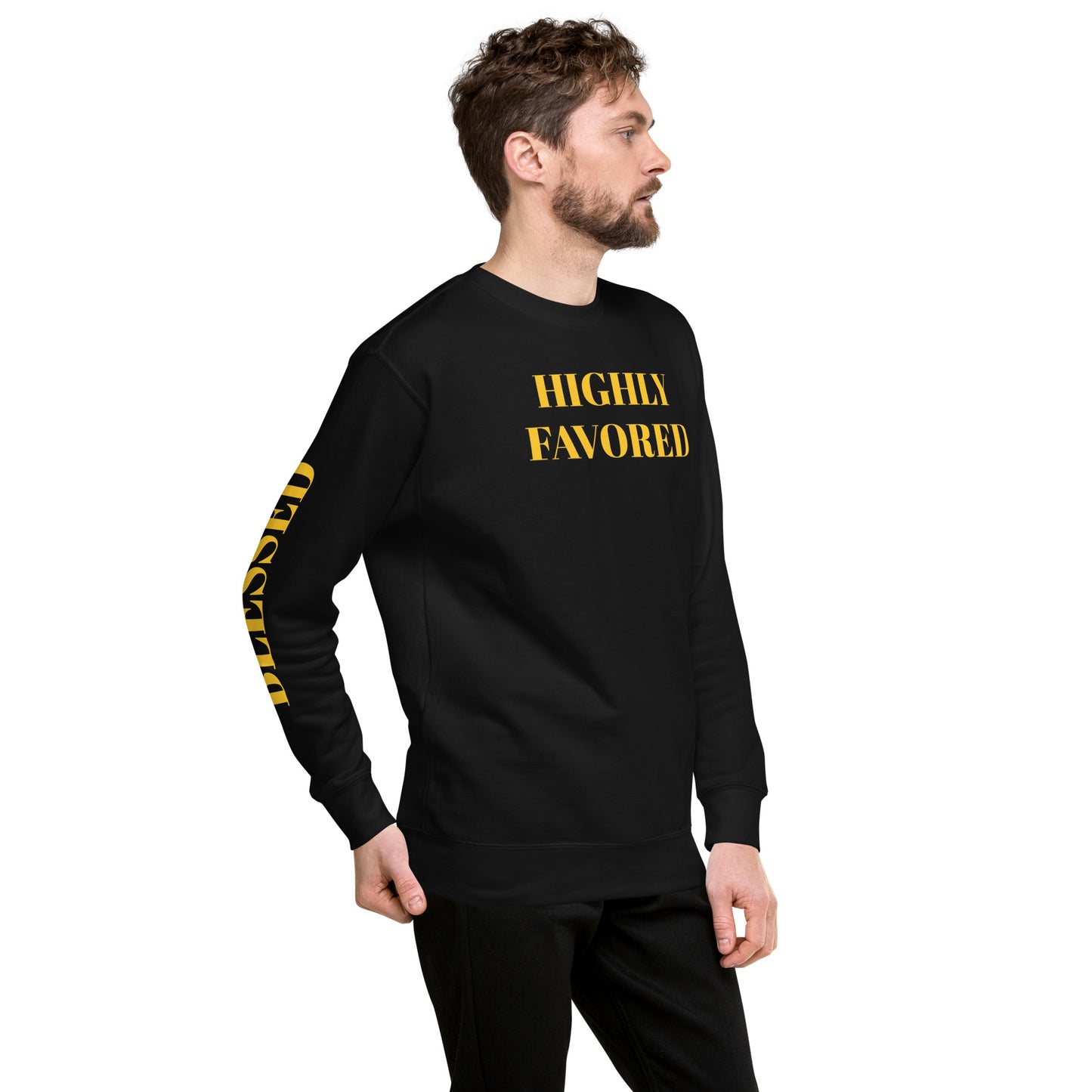 Highly Favored Unisex Premium Sweatshirt