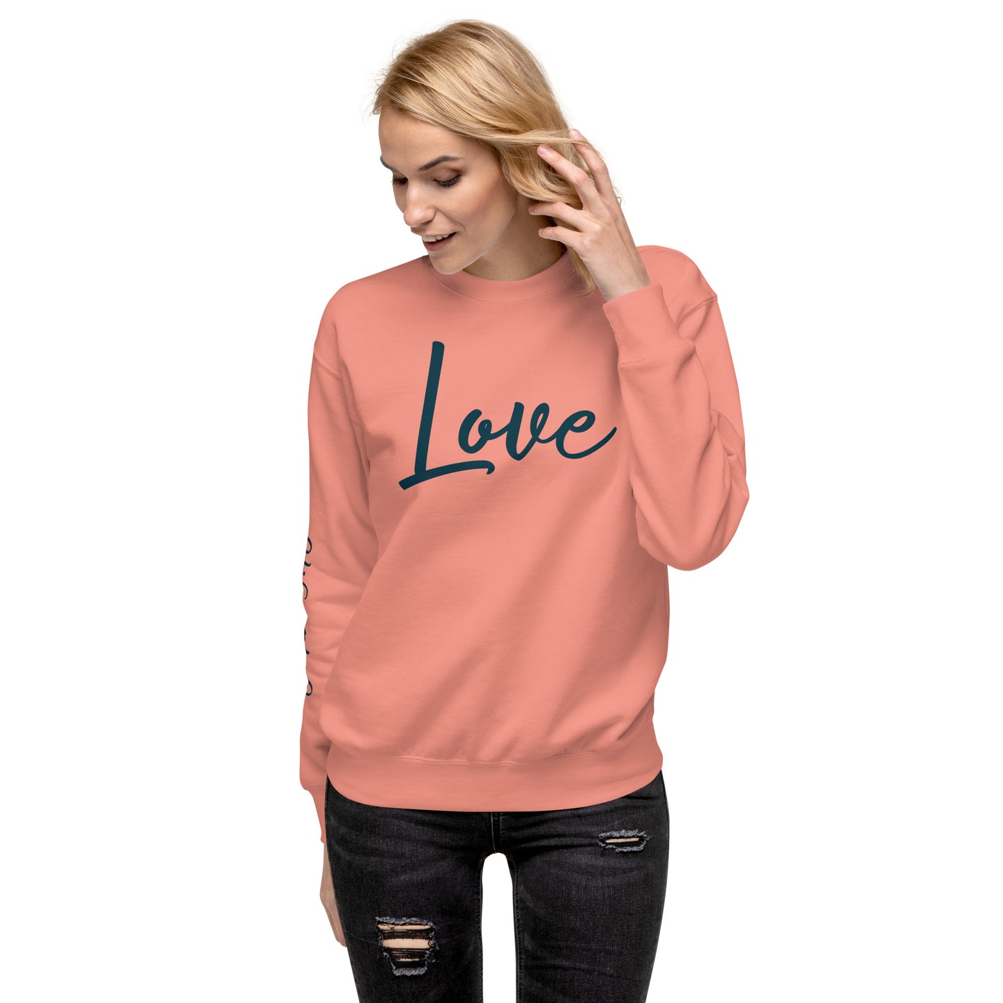 The Love (John 3:16) Unisex Premium Sweatshirt