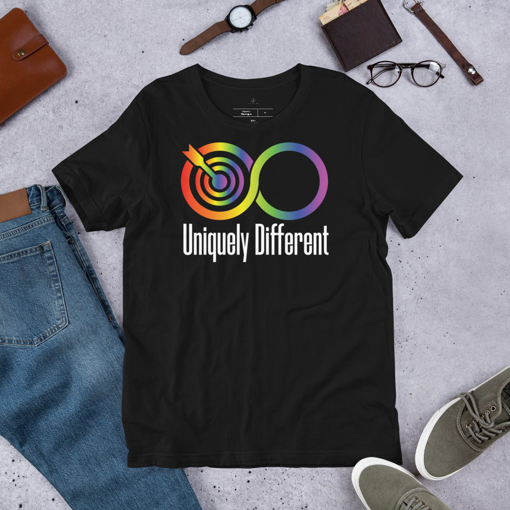 Adult Uniquely Different Autism Unisex T-shirt