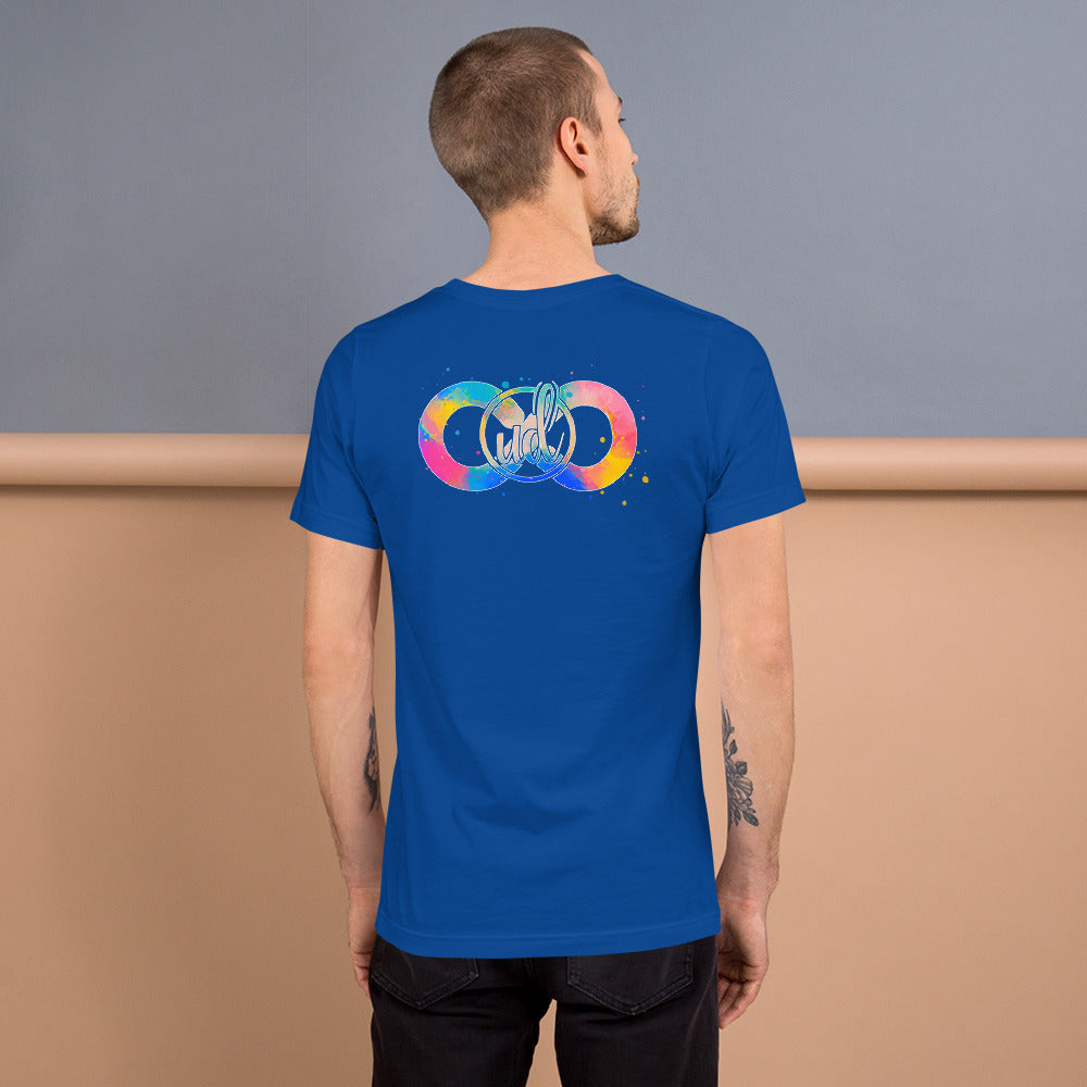 Uniquely Different Multi-Color Unisex t-shirt